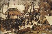 Pieter Bruegel Dr. Orient snow three weeks oil on canvas